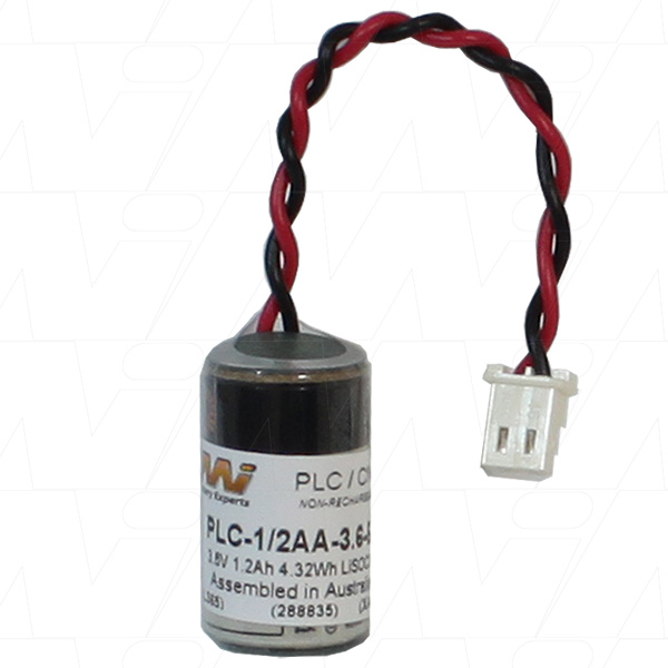 MI Battery Experts PLC-1/2AA-3.6-B